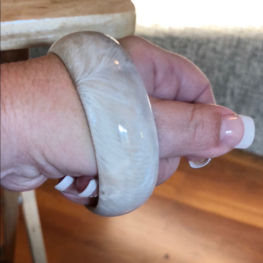 White bracelet